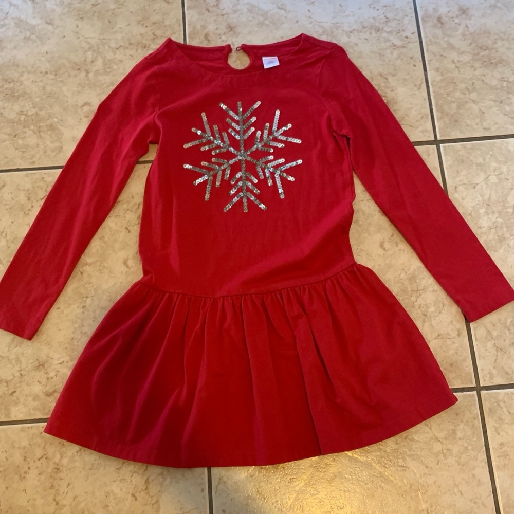 Girls red dress